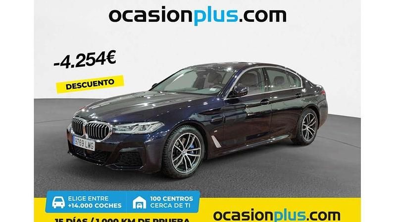 Negro Usado 2021 BMW 530 Berlina | 42.546 € (Caro) - Imagen 1/4