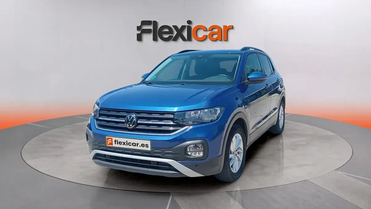 Usado VW T-Cross Advance 110 CV (80 kW) 2022 Azul SUV