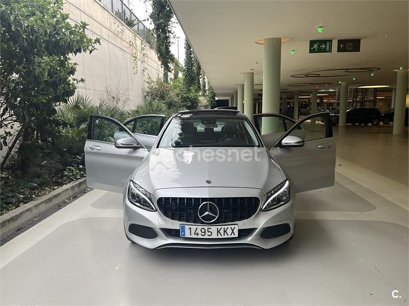 Usado Mercedes C220 170 CV (125 kW) 2018 Gris / plata Berlina