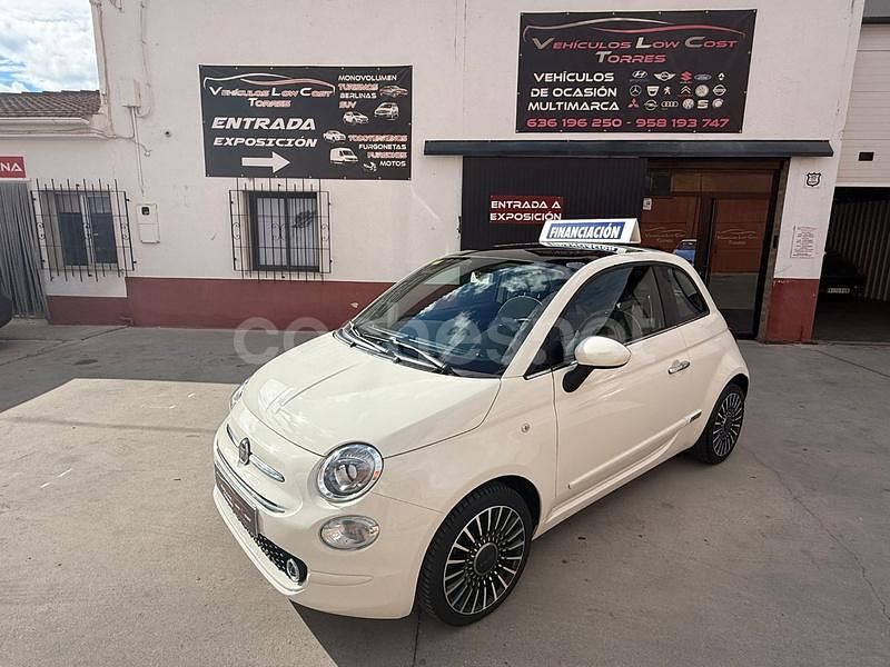 Beige Usado 2018 Fiat 500 Collezione Berlina | 8500 € (Precio justo) - Imagen 1/4