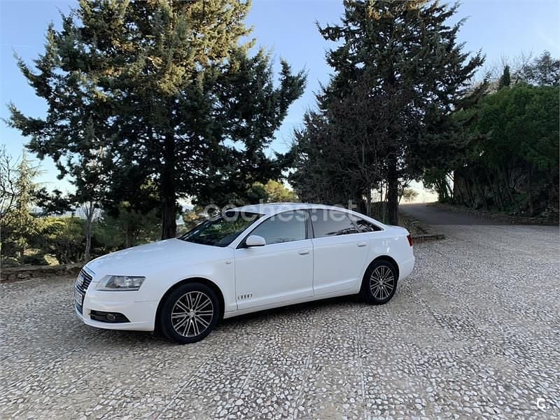 Usado Audi A6 140 CV (102 kW) 2006 Blanco Berlina