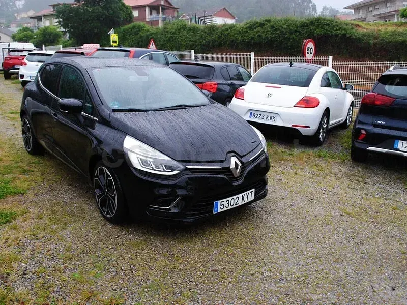 Usado Renault Clio IV LIMITED 90 CV (66 kW) 2019 Negro Berlina