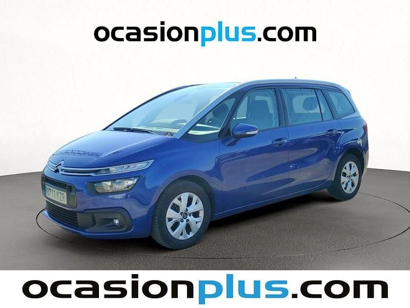 Azul Usado 2019 Citroën C4 SpaceTourer Live Monovolumen | 13.173 € (Precio justo) - Imagen 1/4