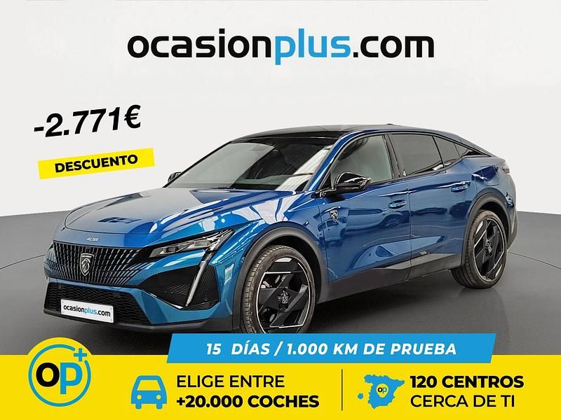 Usado Peugeot 408 GT 225 CV (165 kW) 2024 Azul SUV