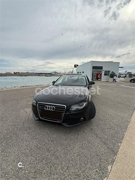 Usado Audi A4 S-Line 140 CV (102 kW) 2009 Negro Berlina