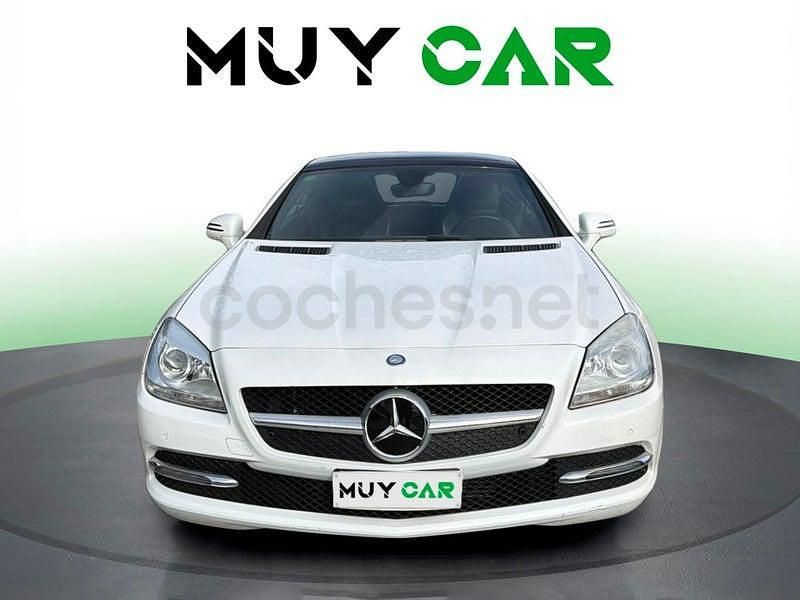 Usado Mercedes SLK250 204 CV (150 kW) 2015 Blanco Descapotable