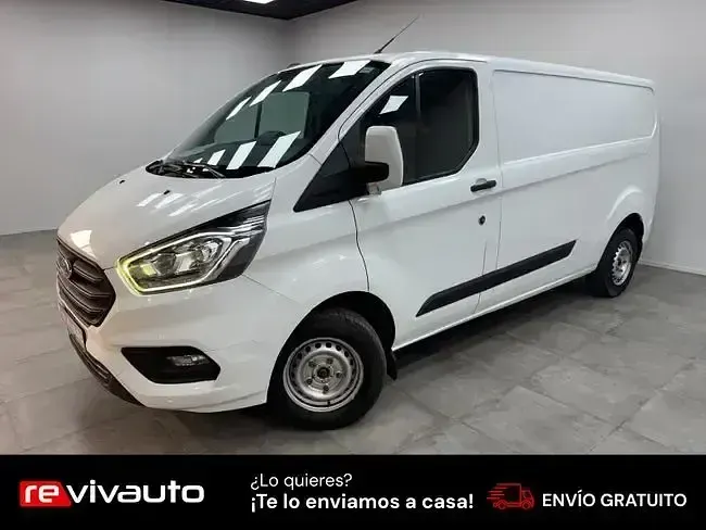 Usado Ford Transit Custom Trend 130 CV (95 kW) 2021 Blanco Van