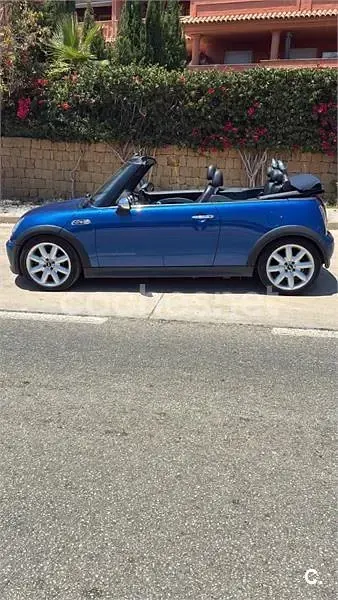 Usado Mini Cooper S Cabriolet 170 CV (125 kW) 2007 Azul Descapotable