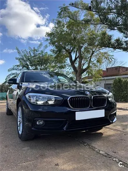 Usado BMW 116 116 CV (85 kW) 2018 Negro Utilitario