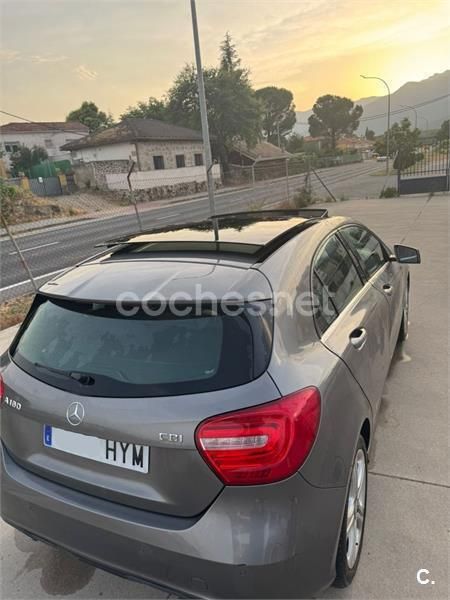 Gris / plata Usado 2014 Mercedes A180 Urban Berlina | 14.500 € (Precio justo) - Imagen 1/4