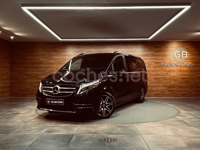Azul Usado 2018 Mercedes V250 Avantgarde Monovolumen | 49.999 € (Un poco caro) - Imagen 1/4