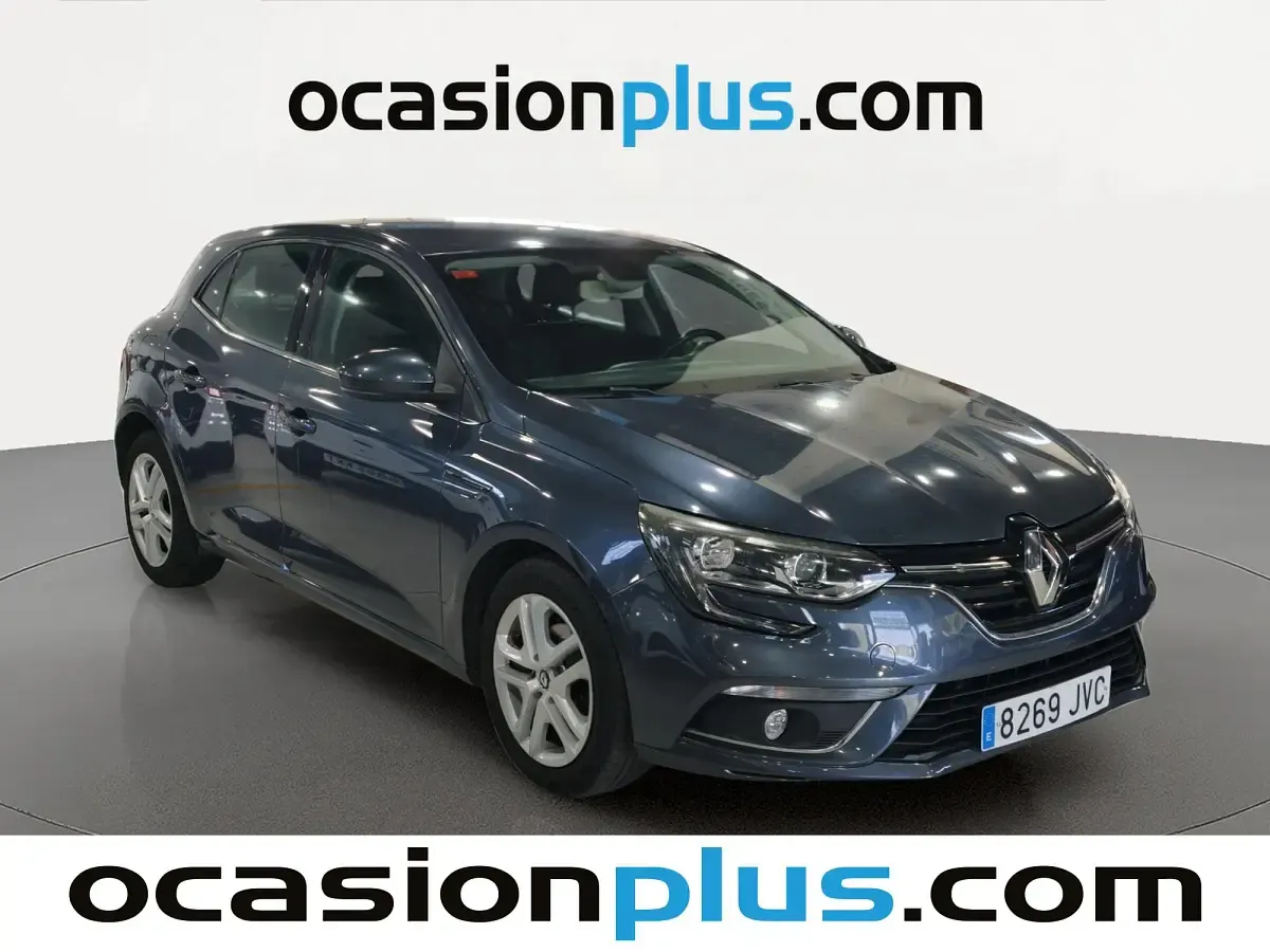 Usado Renault Mégane Intens 90 CV (66 kW) 2016 Azul Utilitario