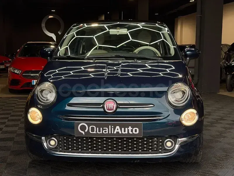 Usado Fiat 500 S 69 CV (50 kW) 2018 Azul Berlina