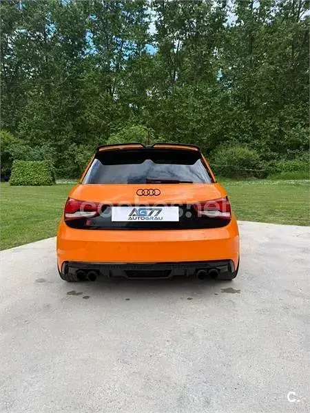 Usado Audi S1 231 CV (169 kW) 2016 Naranja Utilitario