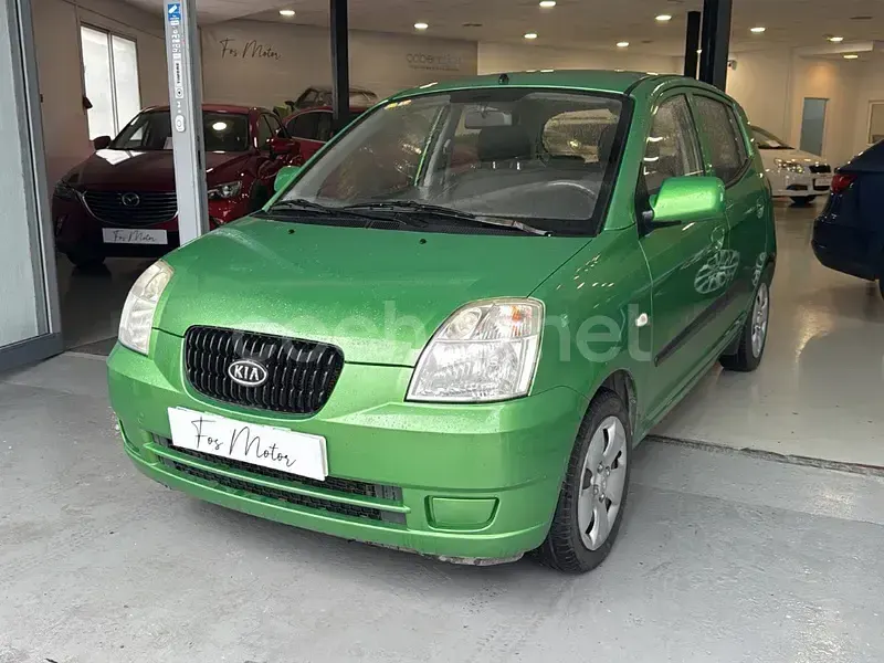 Usado Kia Picanto LX 65 CV (47 kW) 2007 Verde Utilitario