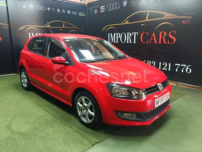 Rojo Usado 2009 VW Polo Advance Berlina | 5900 € (Precio justo) - Imagen 1/4