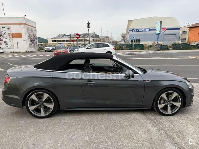Usado Audi A5 Cabriolet Sport 218 CV (160 kW) 2018 Gris / plata Descapotable