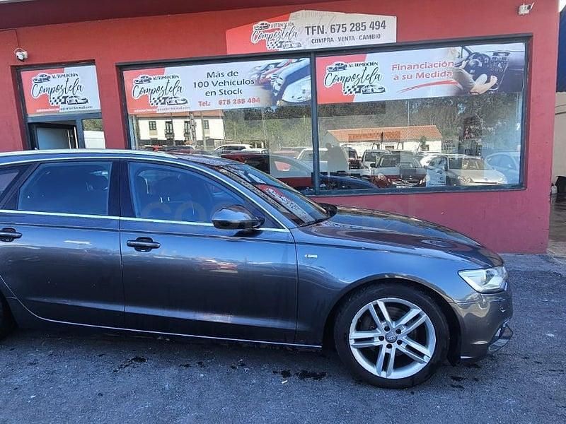 Usado Audi A6 S-Line 177 CV (130 kW) 2012 Gris / plata Familiar