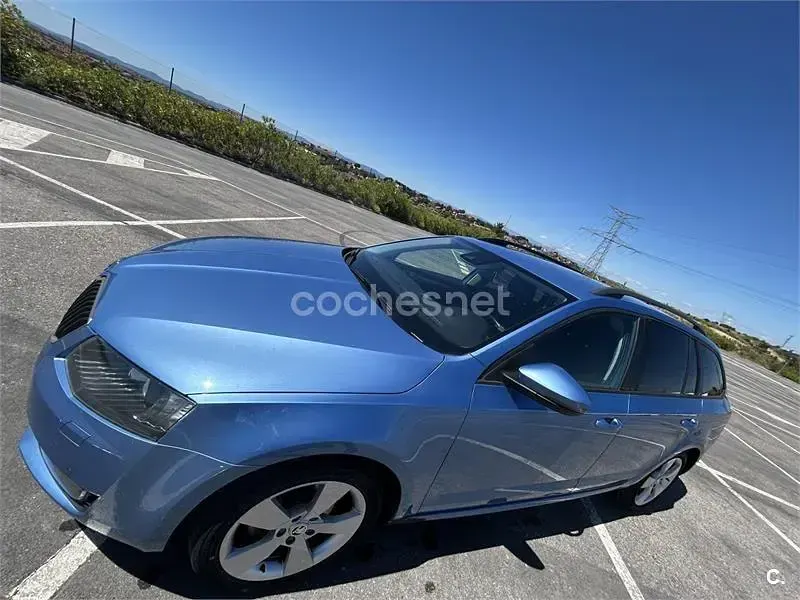 Brugt Skoda Octavia Style 150 HK (110 kW) 2016 Blå Stationcar