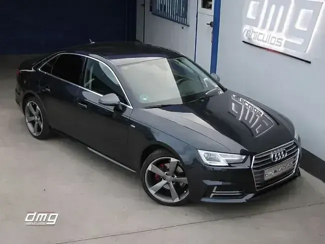 Usado Audi A4 S-Line 152 CV (111 kW) 2018 Negro Berlina