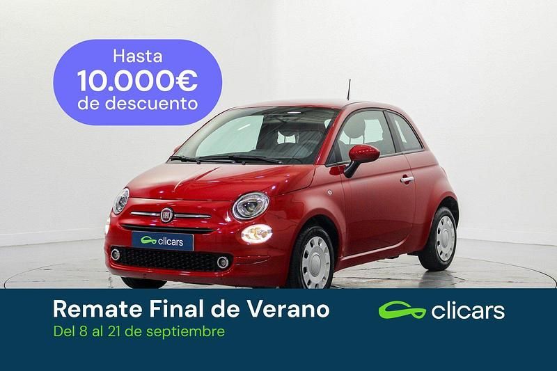 Rojo Usado 2022 Fiat 500 Berlina | 10.990 € (Precio justo) - Imagen 1/4