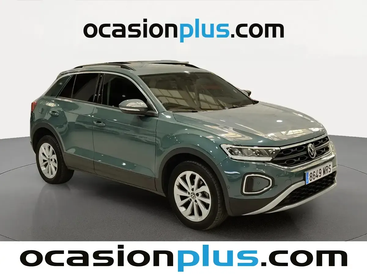 Usado VW T-Roc Life 115 CV (84 kW) 2024 Azul SUV