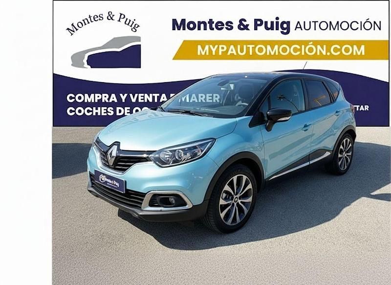 Usado Renault Captur Intens 90 CV (66 kW) 2021 Azul SUV
