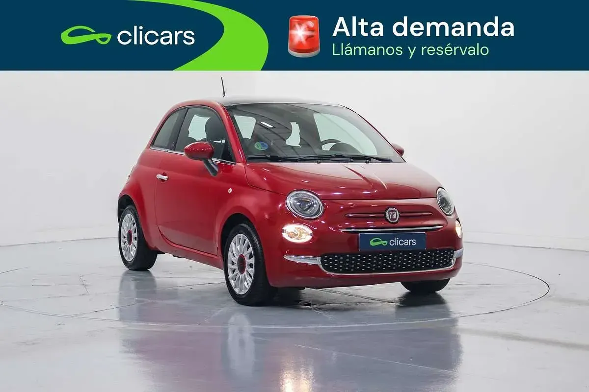 Usado Fiat 500 Red 71 CV (52 kW) 2022 Rojo Utilitario