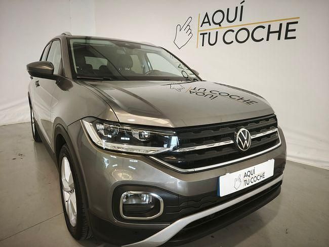 Usado VW T-Cross Sportline 150 CV (110 kW) 2021 Gris SUV
