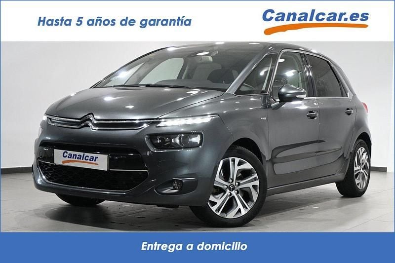 Gris Usado 2016 Citroën C4 Picasso Shine Monovolumen | 12.590 € (Un poco caro) - Imagen 1/4
