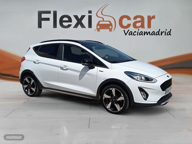 Blanco Usado 2021 Ford Fiesta Active Utilitario | 16.490 € (Caro) - Imagen 1/4