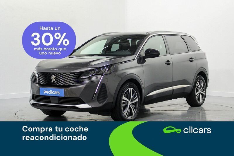 Gris Usado 2024 Peugeot 5008 Allure Monovolumen | 29.990 € (Super precio) - Imagen 1/4