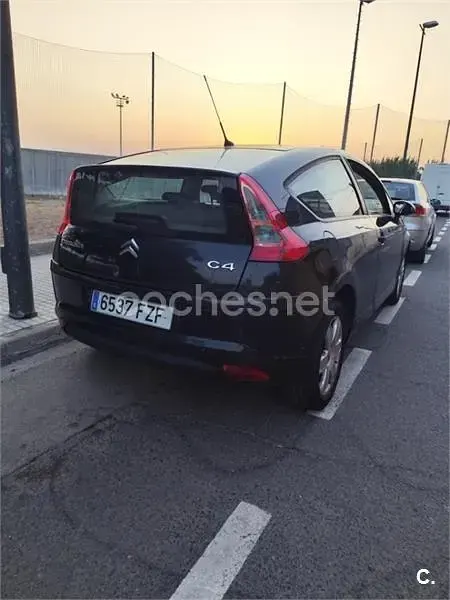 Usado Citroën C4 110 CV (80 kW) 2008 Negro Berlina