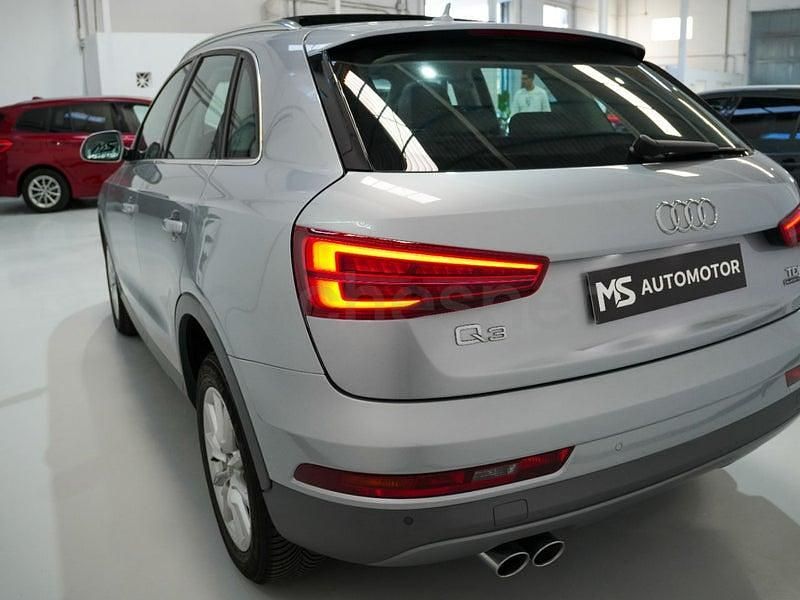 Usado Audi Q3 150 CV (110 kW) 2017 Gris / plata SUV