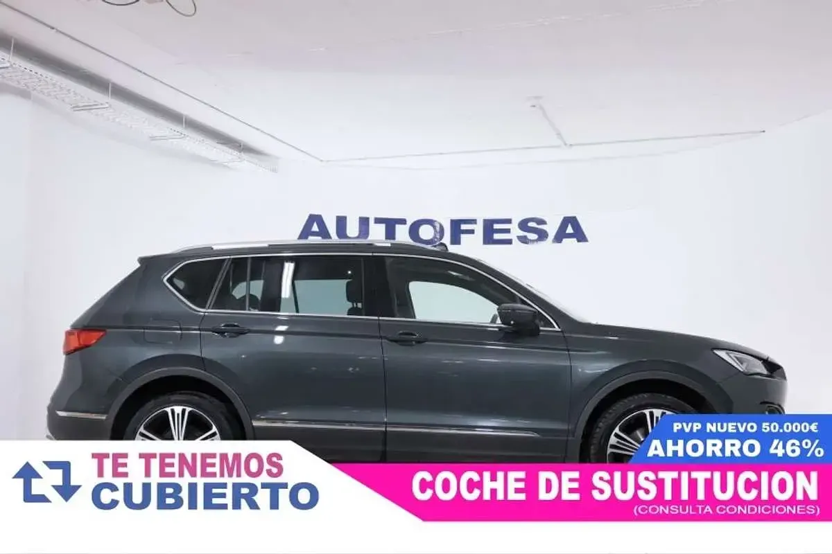 Usado Seat Tarraco 4Drive 200 CV (147 kW) 2021 Verde SUV