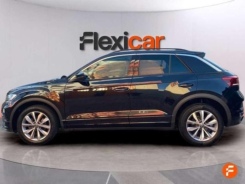 Usado VW T-Roc R-line 150 CV (110 kW) 2021 Negro SUV