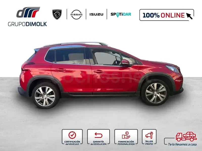 Usado Peugeot 2008 Allure 110 CV (80 kW) 2018 Gris / plata SUV