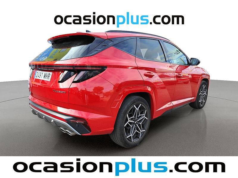 Begagnad Hyundai Tucson N Line 150 HK (110 kW) 2023 Röd SUV