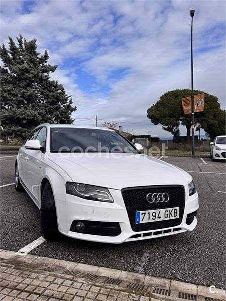 Blanco Usado 2008 Audi A4 S-Line Familiar | 9000 € (Precio justo) - Imagen 1/4
