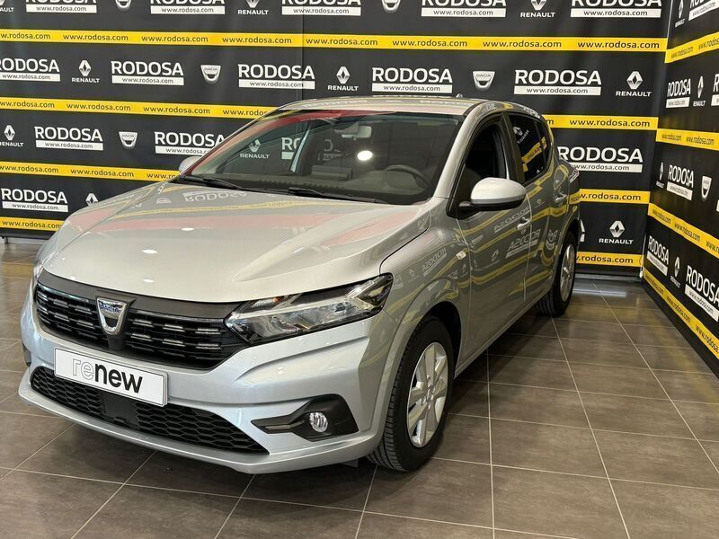Gris Usado 2021 Dacia Sandero Comfort Utilitario | 14.900 € (Precio justo) - Imagen 1/4