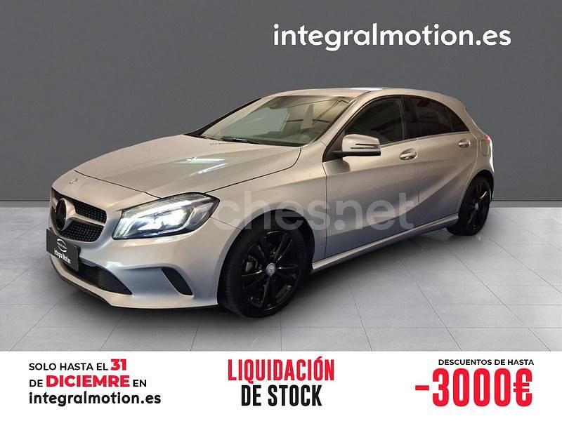 Gris Usado 2017 Mercedes A200 Berlina | 19.500 € (Precio justo) - Imagen 1/4