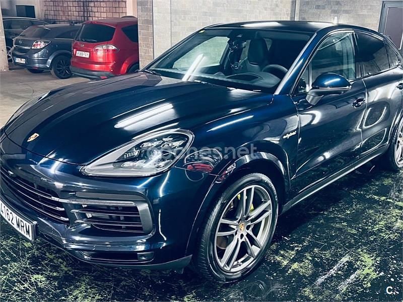 Azul Usado 2021 Porsche Cayenne Platinum Edition SUV | 75.000 € (Precio justo) - Imagen 1/4