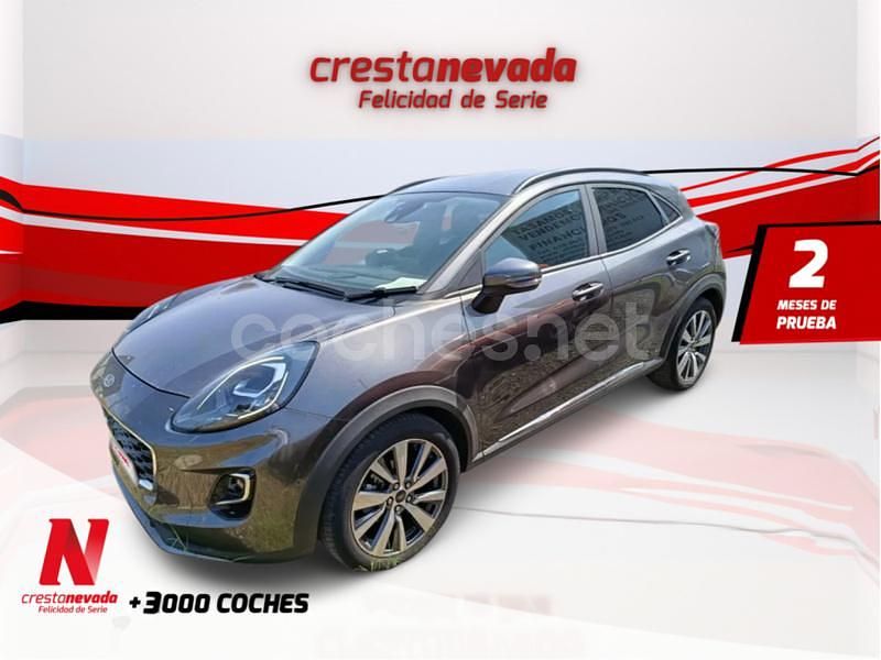 Gris / plata Usado 2022 Ford Puma Titanium X SUV | 18.990 € (Precio justo) - Imagen 1/4