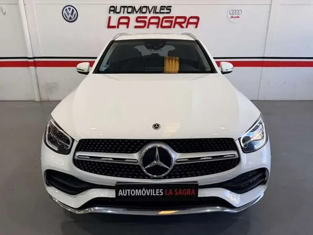 Usado Mercedes GLC43 AMG AMG line 163 CV (119 kW) 2020 Blanco SUV