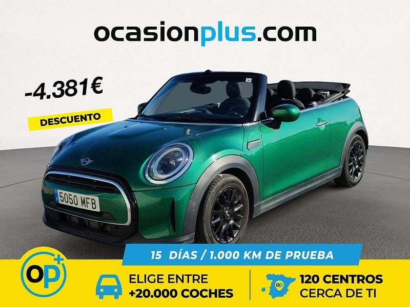 Usado Mini Cooper Cabriolet 136 CV (100 kW) 2023 Verde Descapotable