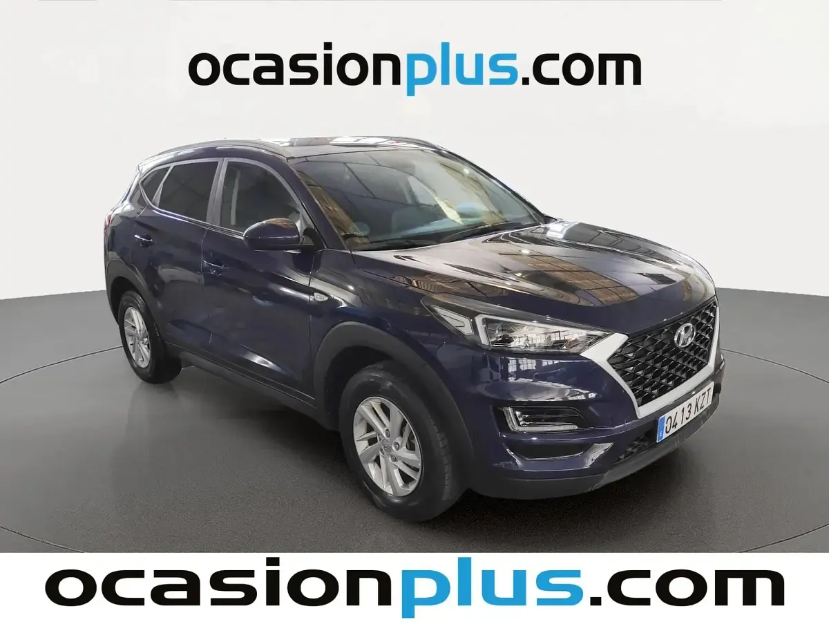 Usado Hyundai Tucson 131 CV (96 kW) 2019 Azul SUV