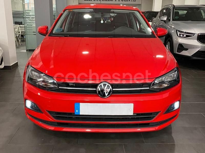 Usado VW Polo Advance 95 CV (69 kW) 2020 Rojo Berlina
