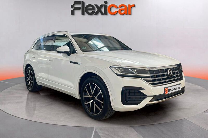 Blanco Usado 2021 VW Touareg R-line SUV | 48.990 € - Imagen 1/4