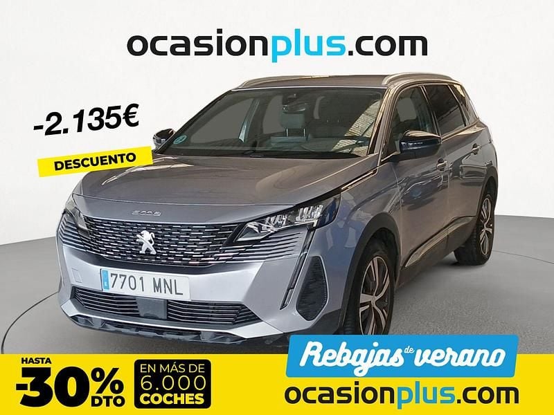 Gris Usado 2024 Peugeot 5008 Allure Monovolumen | 23.490 € (Buen precio) - Imagen 1/4