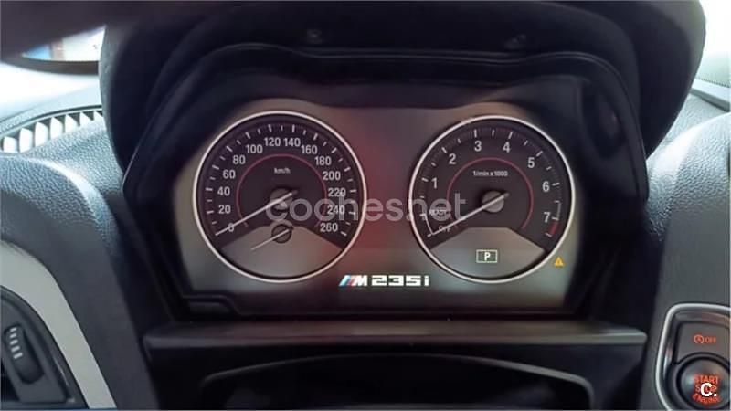 Usado BMW M235 Comfort Edition 326 CV (239 kW) 2016 Azul Descapotable